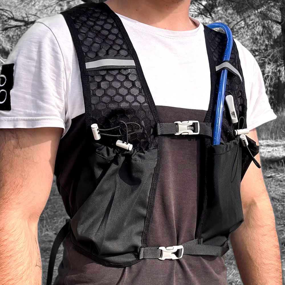 Gilet d'hydratation de running - Progrès