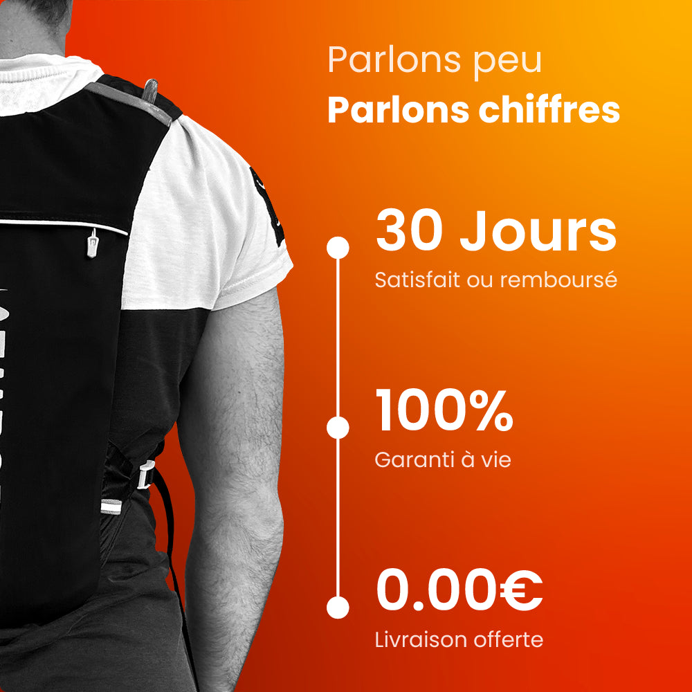 Gilet d’hydratation de running - Disciplin